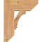Ekena Millwork Imperial Slat Smooth Bracket w/ Offset Brace, Western Red Cedar, 7 1/2"W x 18"D x 22"H BKT0806X18X22IMP06SWR - alternate 2